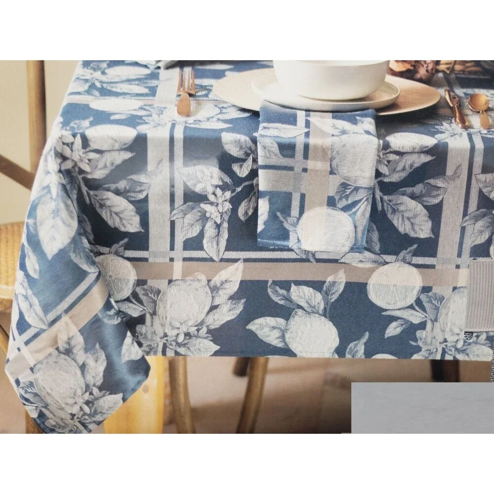 Jacquard Printed Tablecloth,60x144